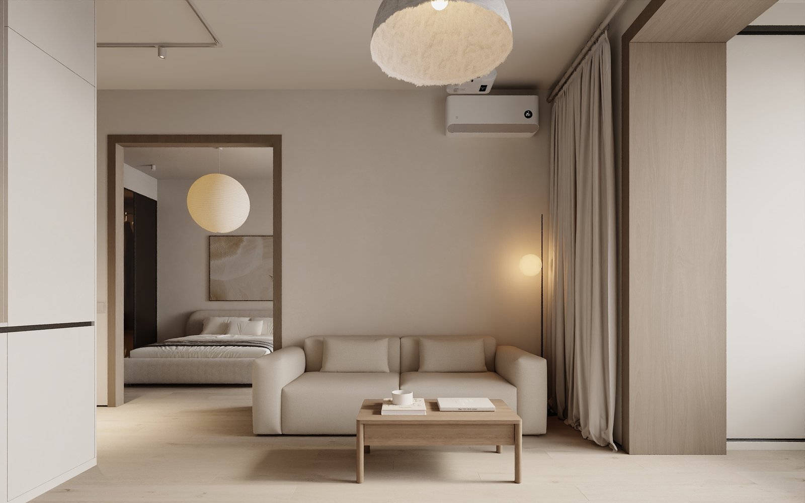 Гостиная — ЖК Капитал, YURT Design Studio